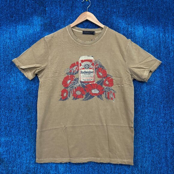 Budweiser King of Beers T-Shirt Size Medium - Picture 1 of 4
